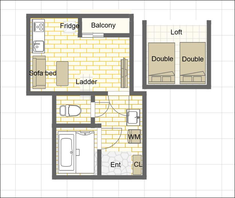 Ikebukuro Cosy Modern Loft With Balcony Tokyo
